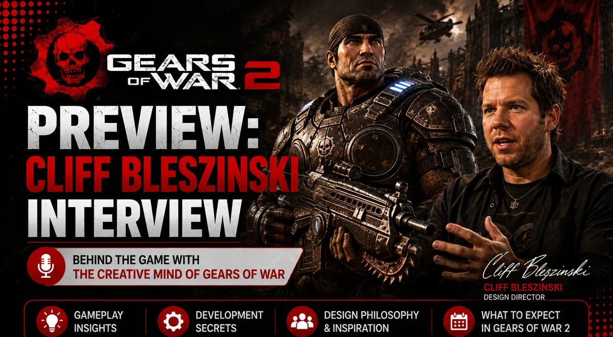 Gears of War 2 Preview: Cliff Bleszinski Interview